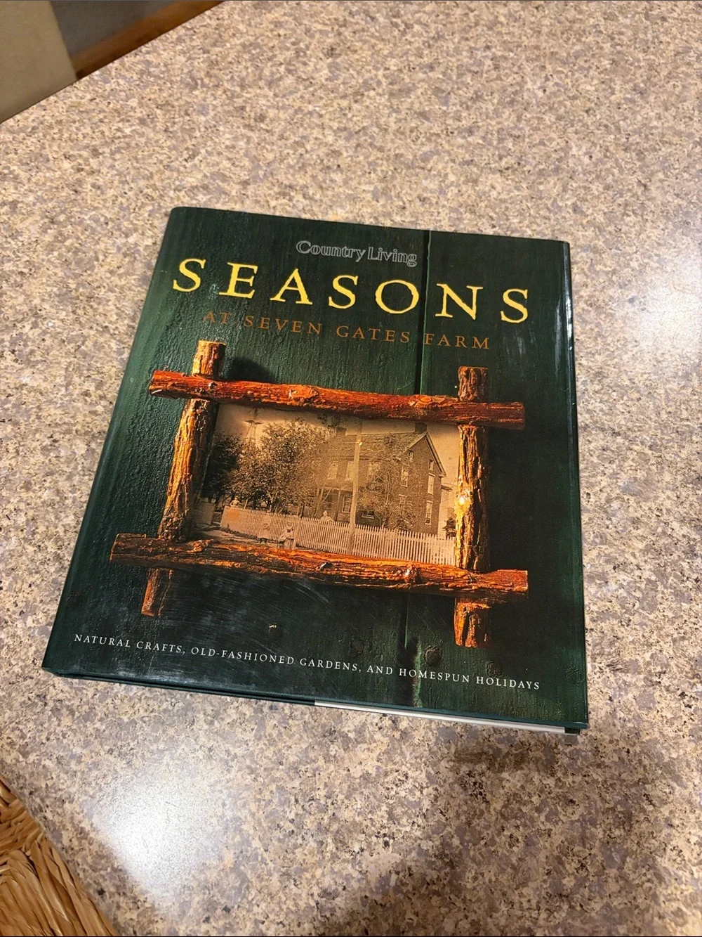 Seasons at Seven Gates Farm - Green Cover Coffee Table Book